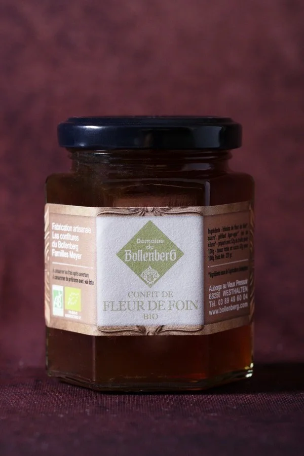 Confit de Fleur de Foin Bio 220g