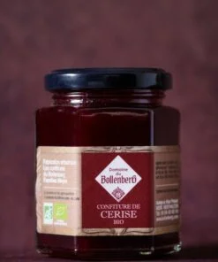 Confiture de Cerise Bio 220g