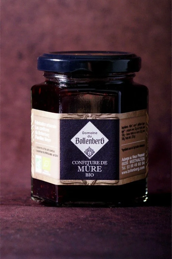 Confiture de Mûre Bio 220g