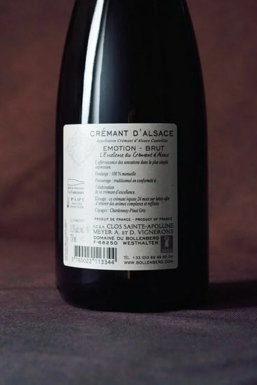 Alsace Crémant Emotion Brut (750ml) - Image 3