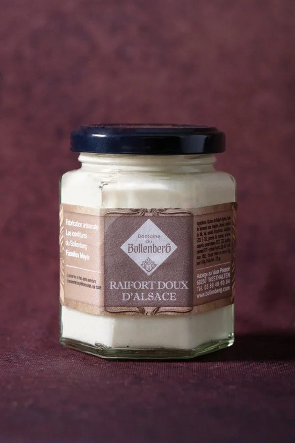 Raifort doux d’Alsace 220g