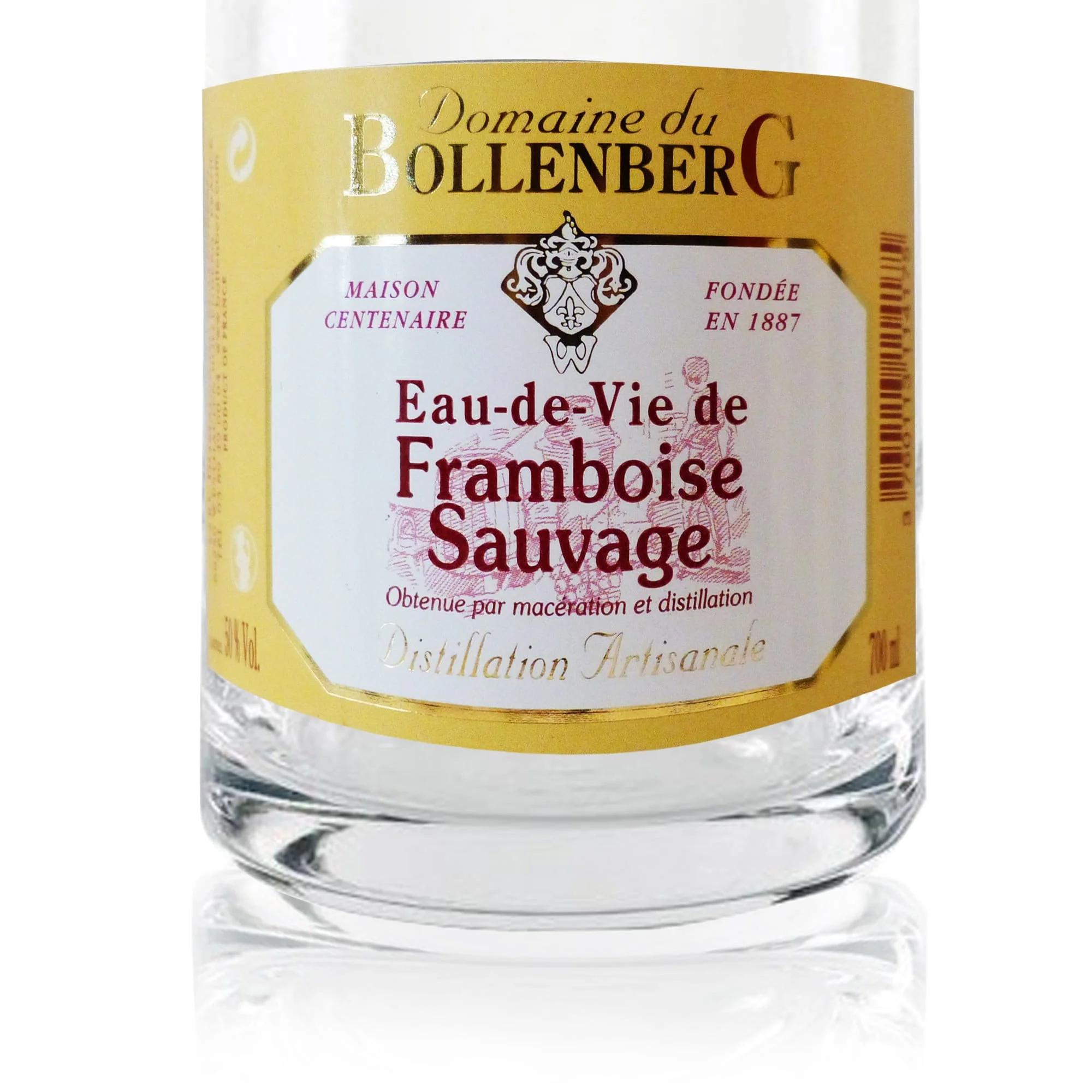 Eau de vie de Framboise Sauvage - 700 ml