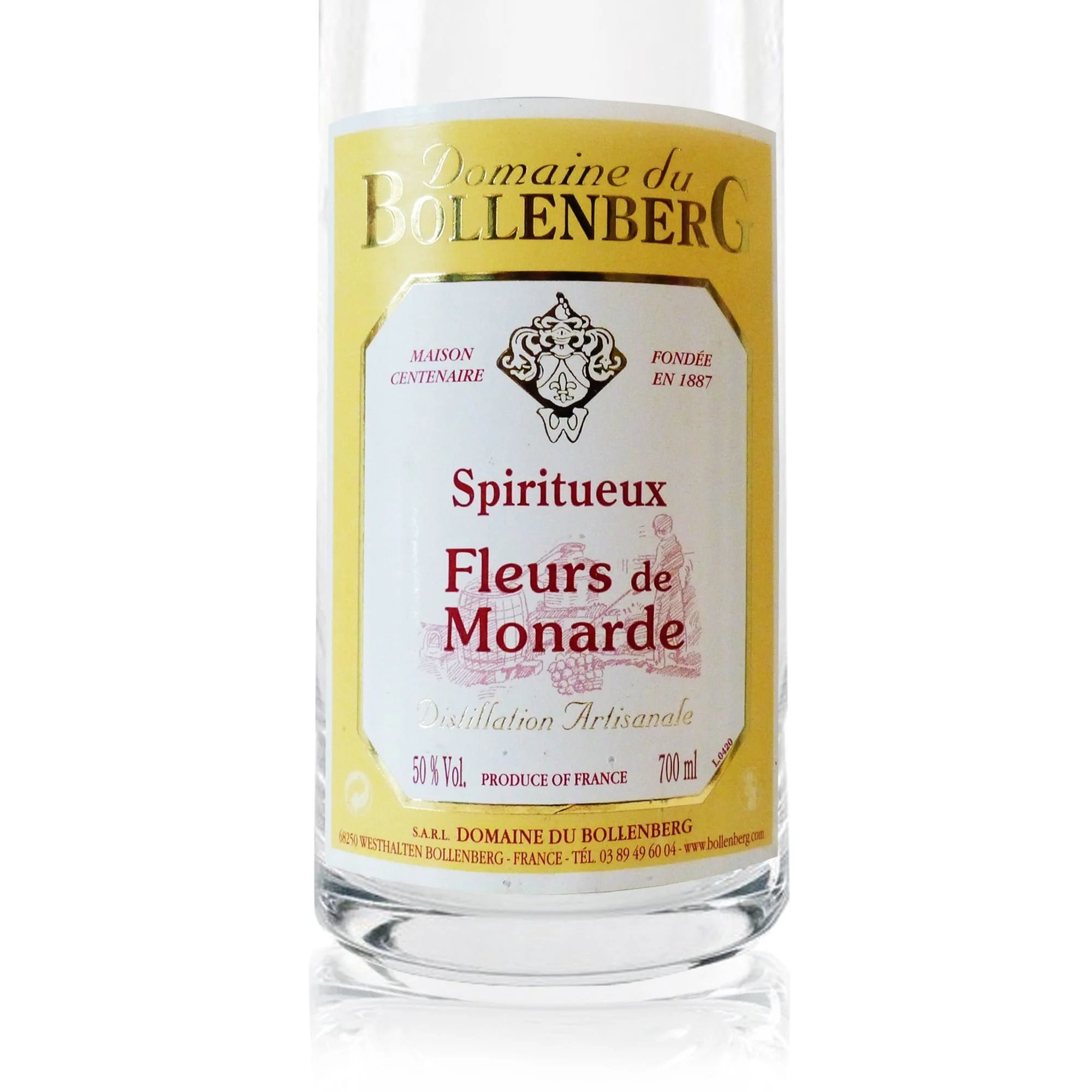 Eau de vie de Fleurs de Monarde - 700 ml
