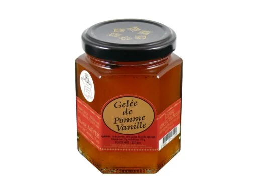 Gelée de Pomme Vanille 220g
